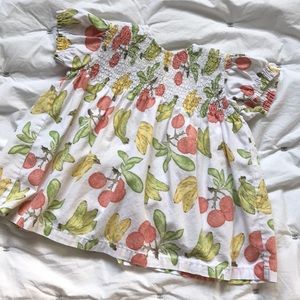 Catimini berry and banana dress